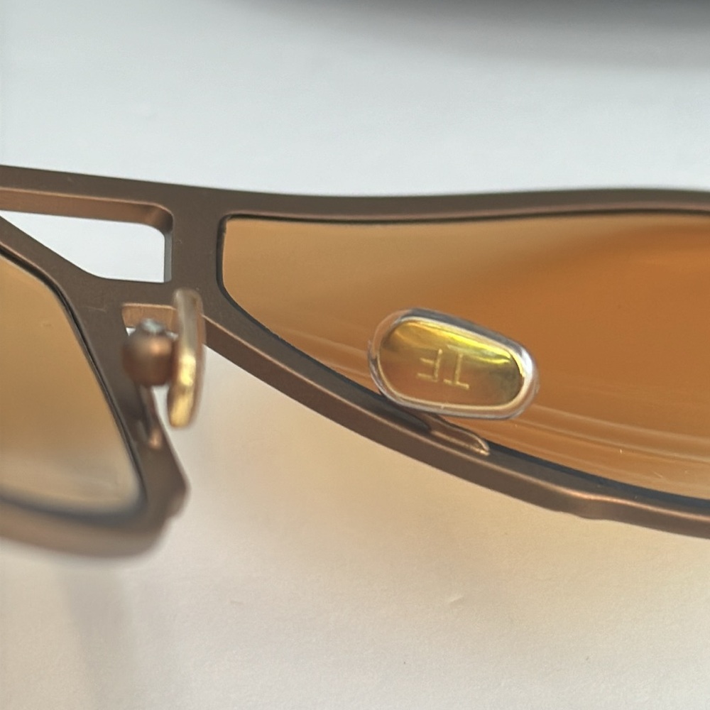New Authentic Tom Ford Gold Gradient Xaier TF 1060 Aviator Sunglasses - Picture 10 of 15